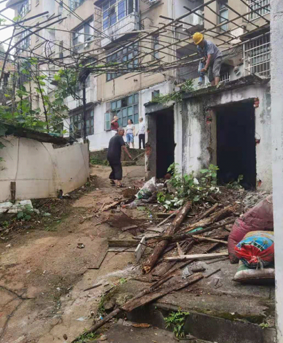 双清区水利局帮助改造道路获群众点赞_邵阳头条网