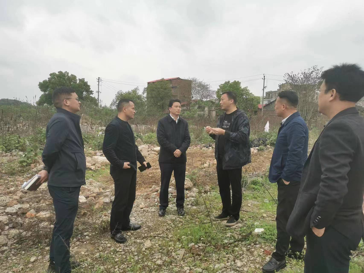 区领导调研华杰棚改项目推进情况_邵阳头条网