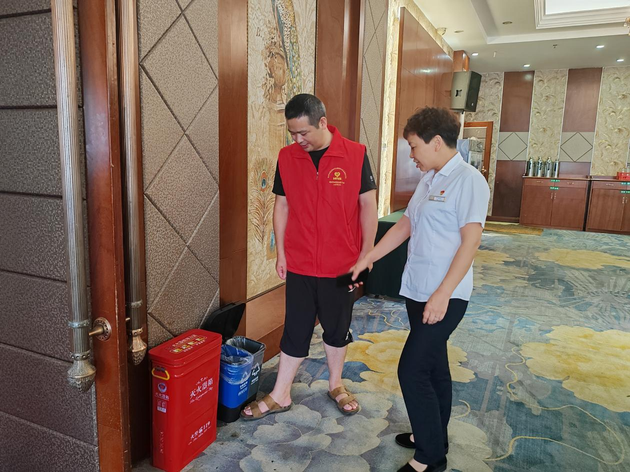 双清区文旅广体局开展文化娱乐场所垃圾分类突击检查_邵阳头条网
