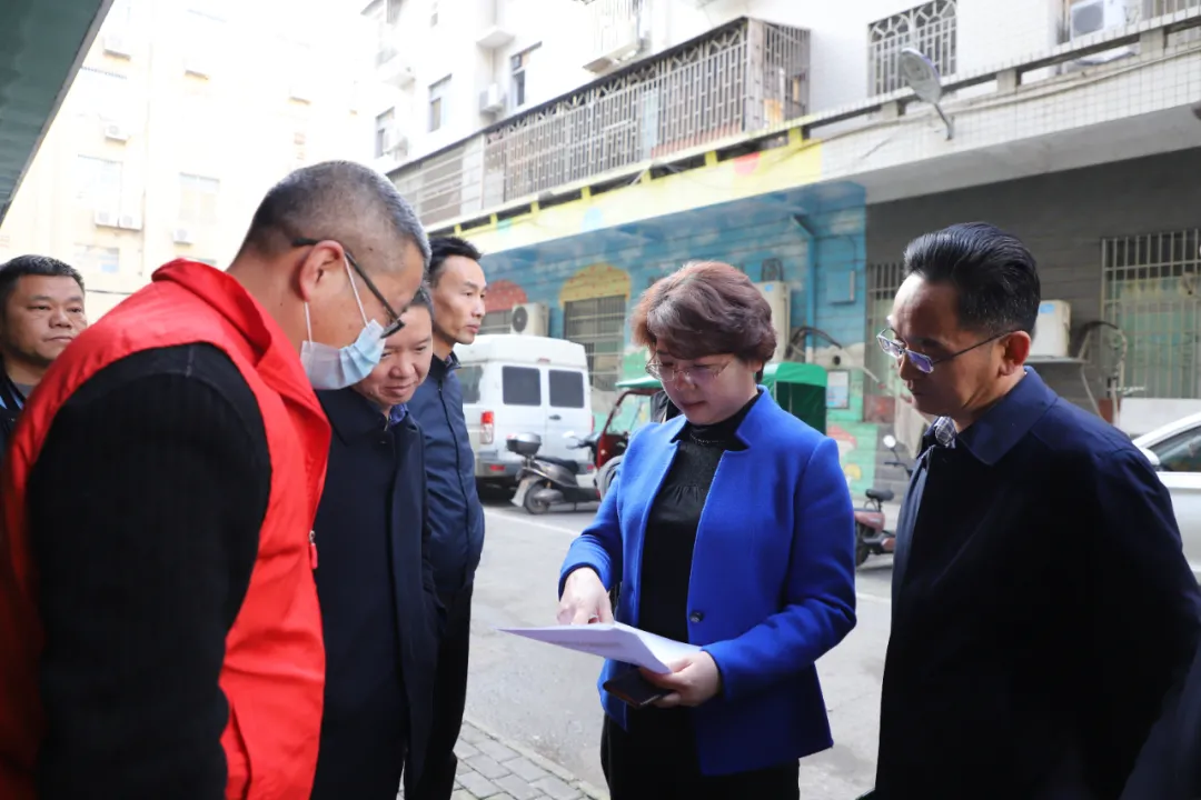 周迎春到双清区联点单位督导调研创文工作_邵阳头条网