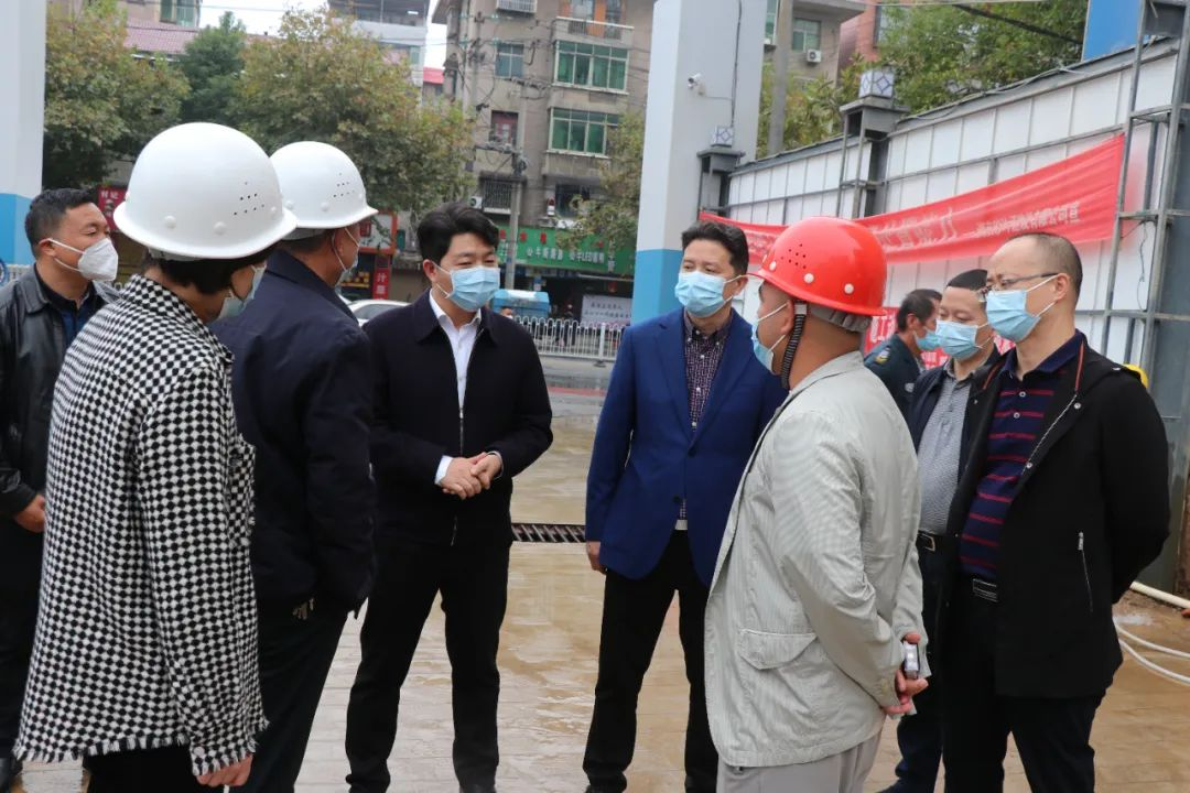 区领导带队督导调研复工复产工作_邵阳头条网