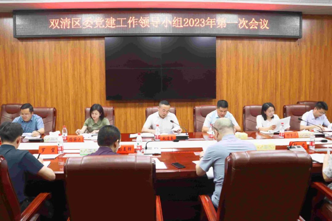 双清区召开2023年区委党建工作领导小组第一次会议_邵阳头条网