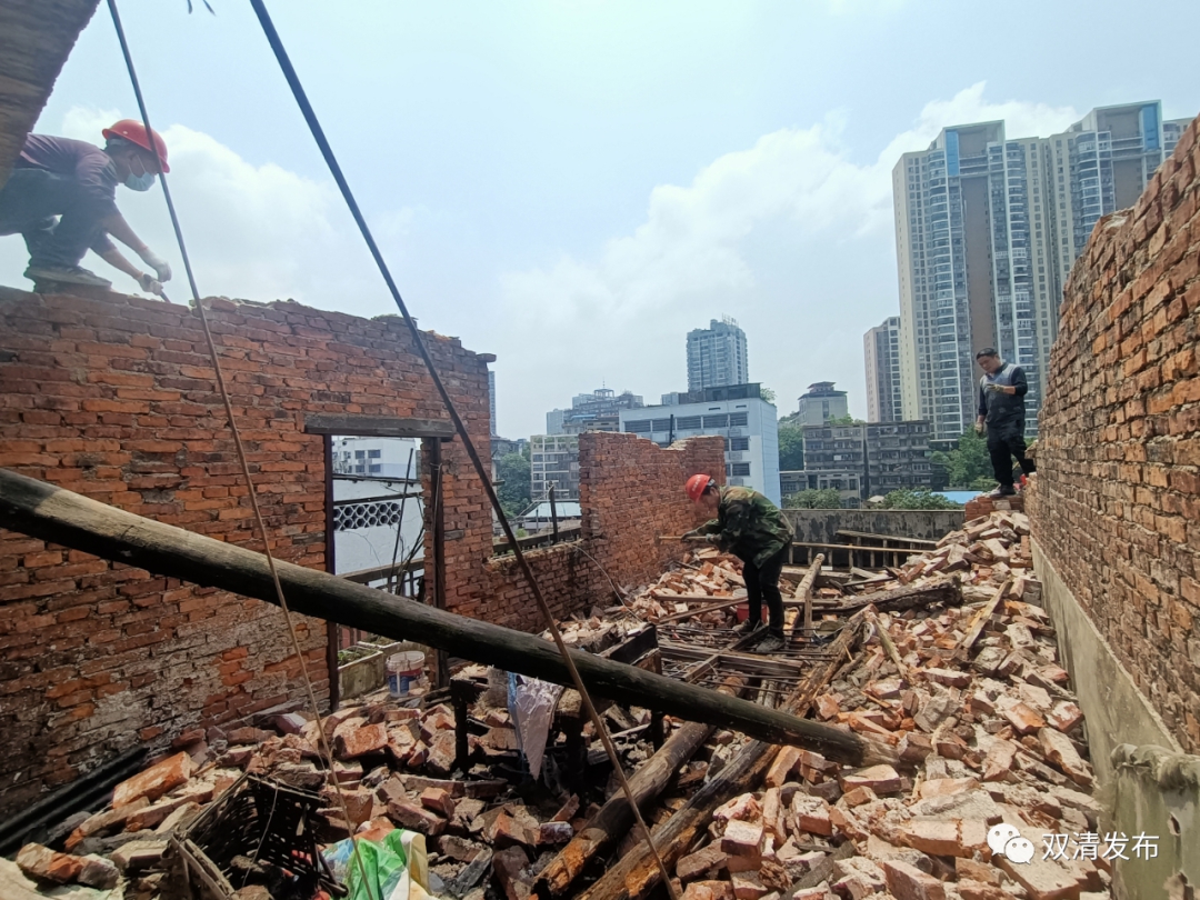 拆除违建，桥头街道在行动_邵阳头条网