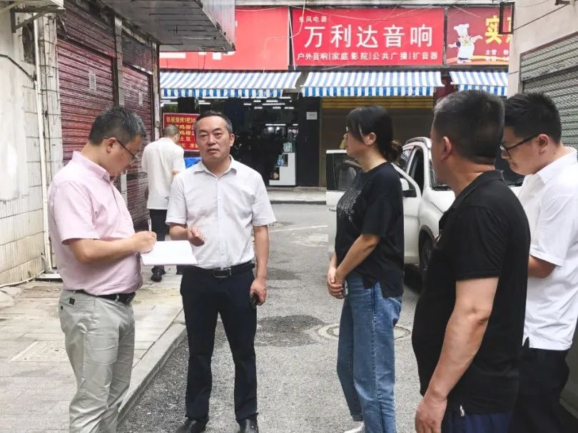 区委书记赵逢春到桥头街道督导全国文明城市创建工作_邵阳头条网