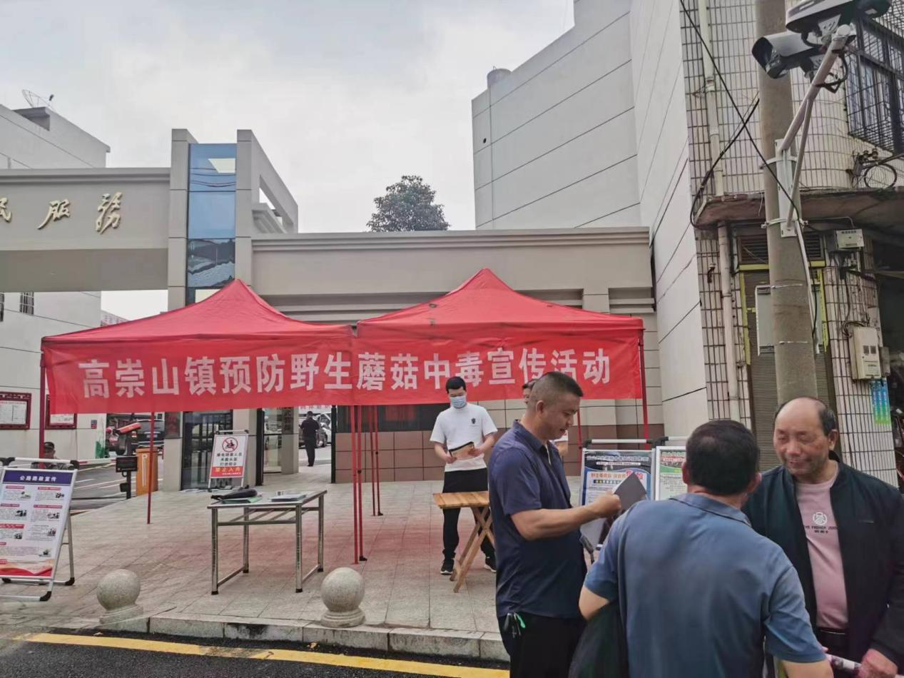 高崇山镇开展野生蘑菇中毒防控宣传活动_邵阳头条网