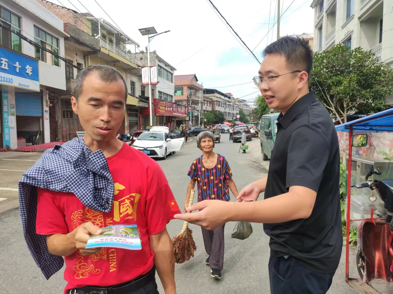 双清区渡头桥镇开展反邪教宣传活动_邵阳头条网