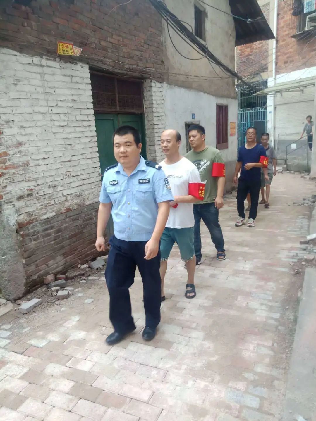 双清区400 “宝庆大叔”开展联防联控(图4)