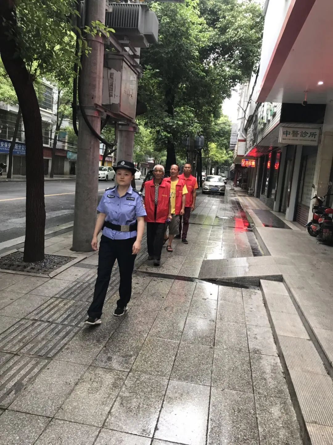 双清区400 “宝庆大叔”开展联防联控(图3)