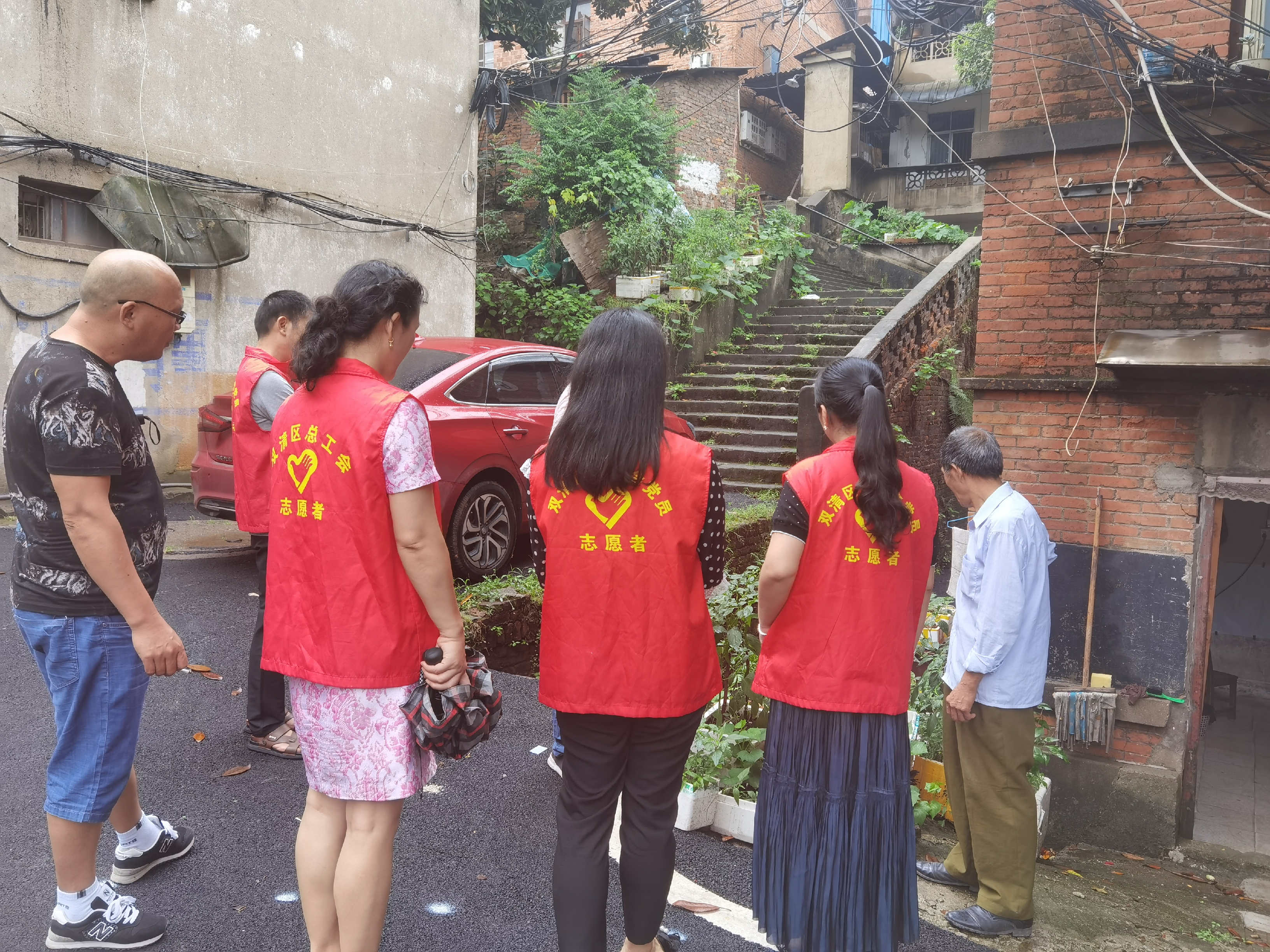 迎国卫复审 双清区总工会在行动(图1)