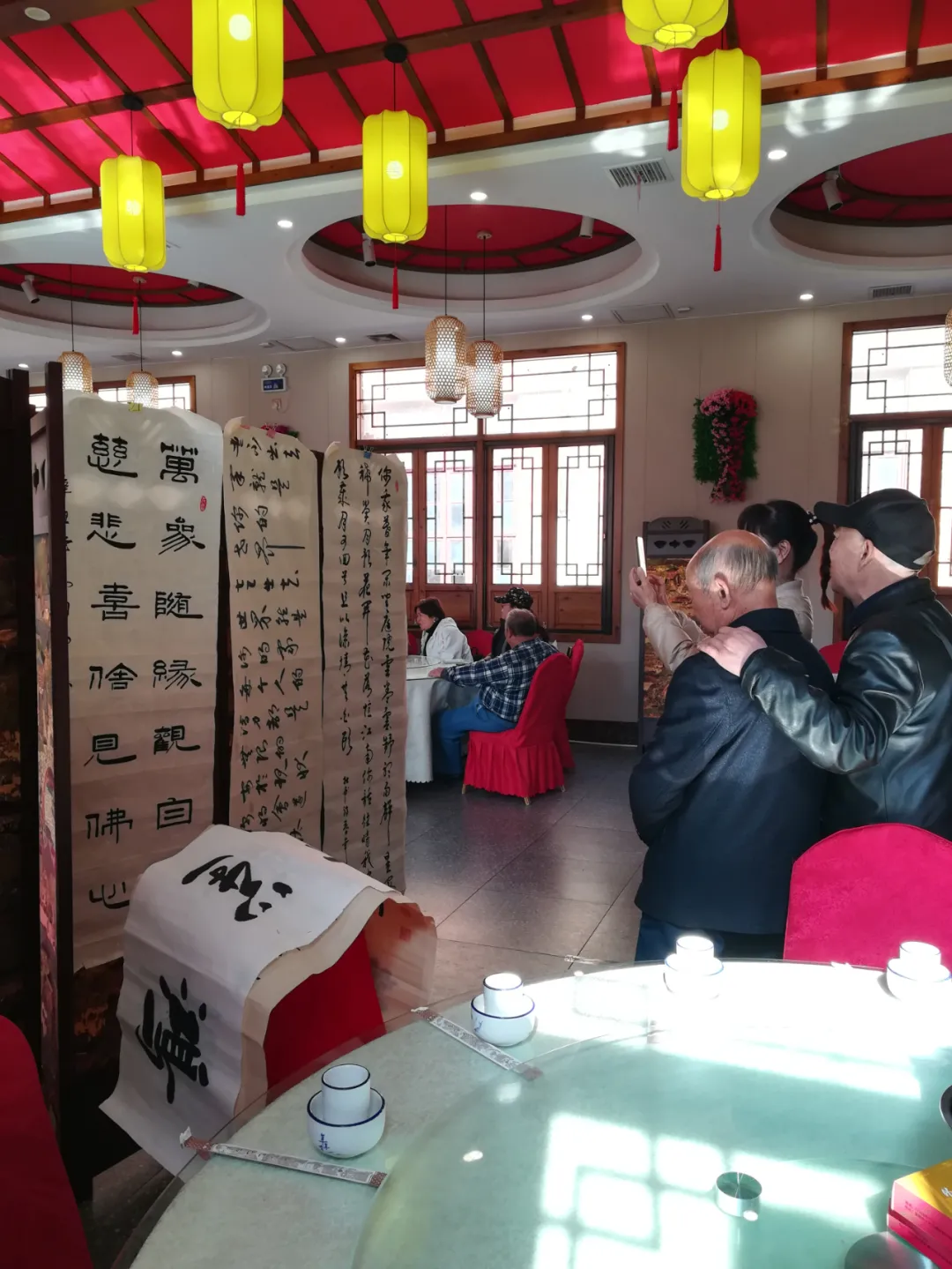 双清区诗联书画协会书法组开展交流学习活动(图7)