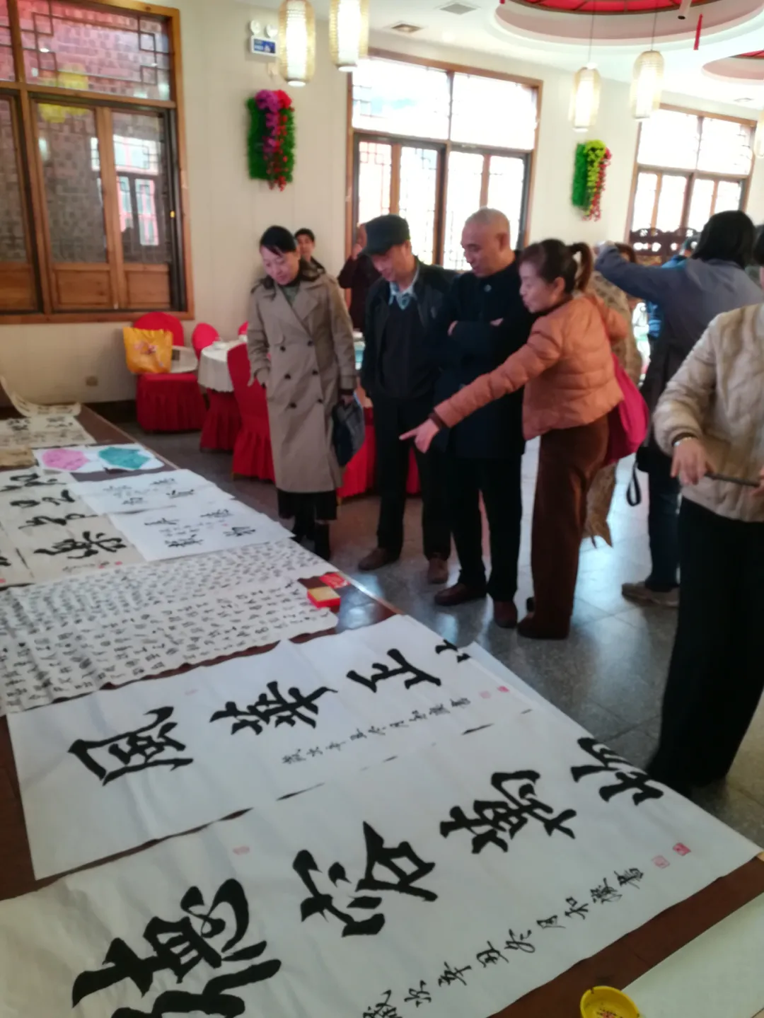 双清区诗联书画协会书法组开展交流学习活动(图6)