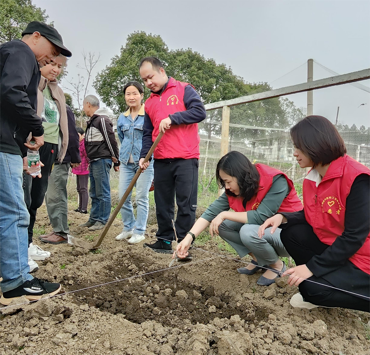 双清区科技专家服务团开展引新品惠民助农服务活动(图1)
