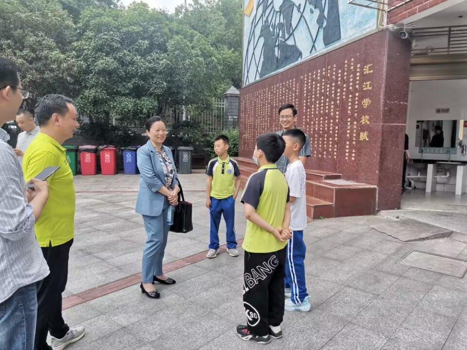 双清区教育局视导国家义务教育质量监测工作(图1)