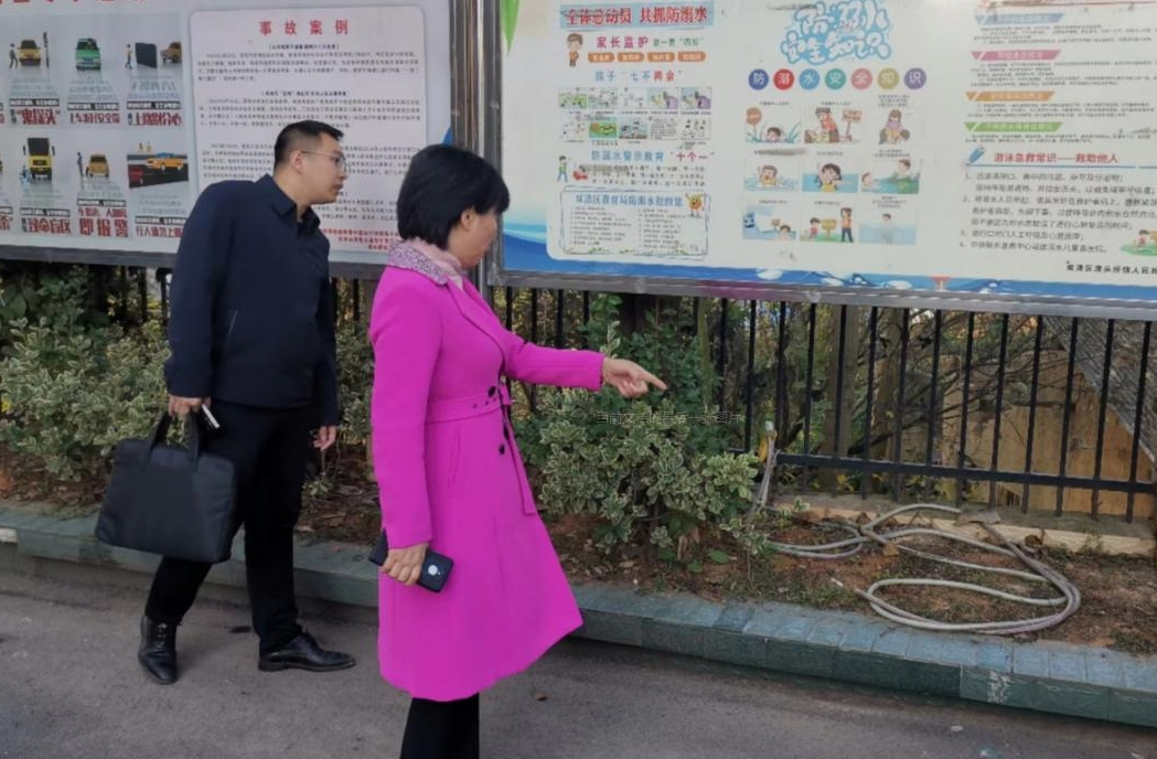 区政协主席何美艳到渡头桥镇调研督导创文工作(图1)