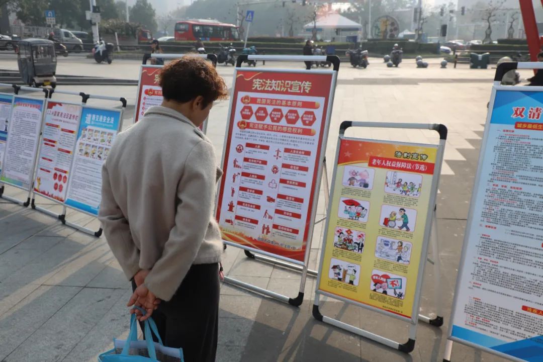 尊宪崇法 | 双清区举行国家宪法日主题宣传活动(图2)