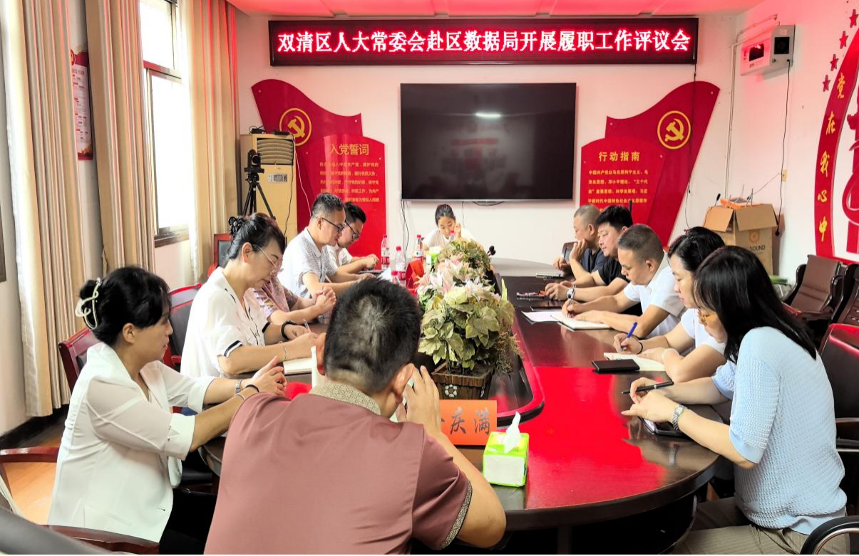以评促改 以督促建 | 双清区人大履职评议赋能数字政府新发展(图2)