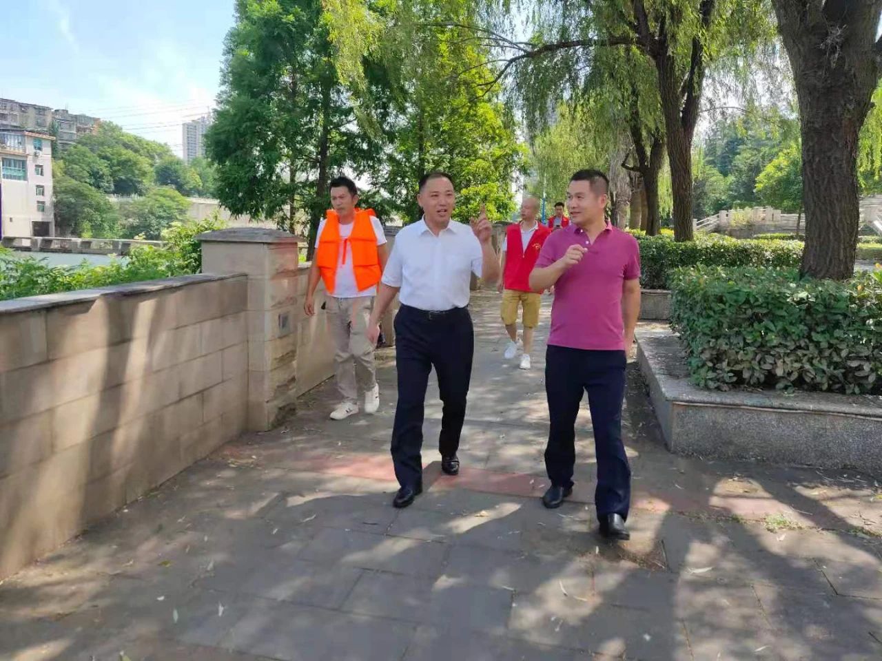 筑牢安全防线 双清区开展防溺水专项督查(图4)