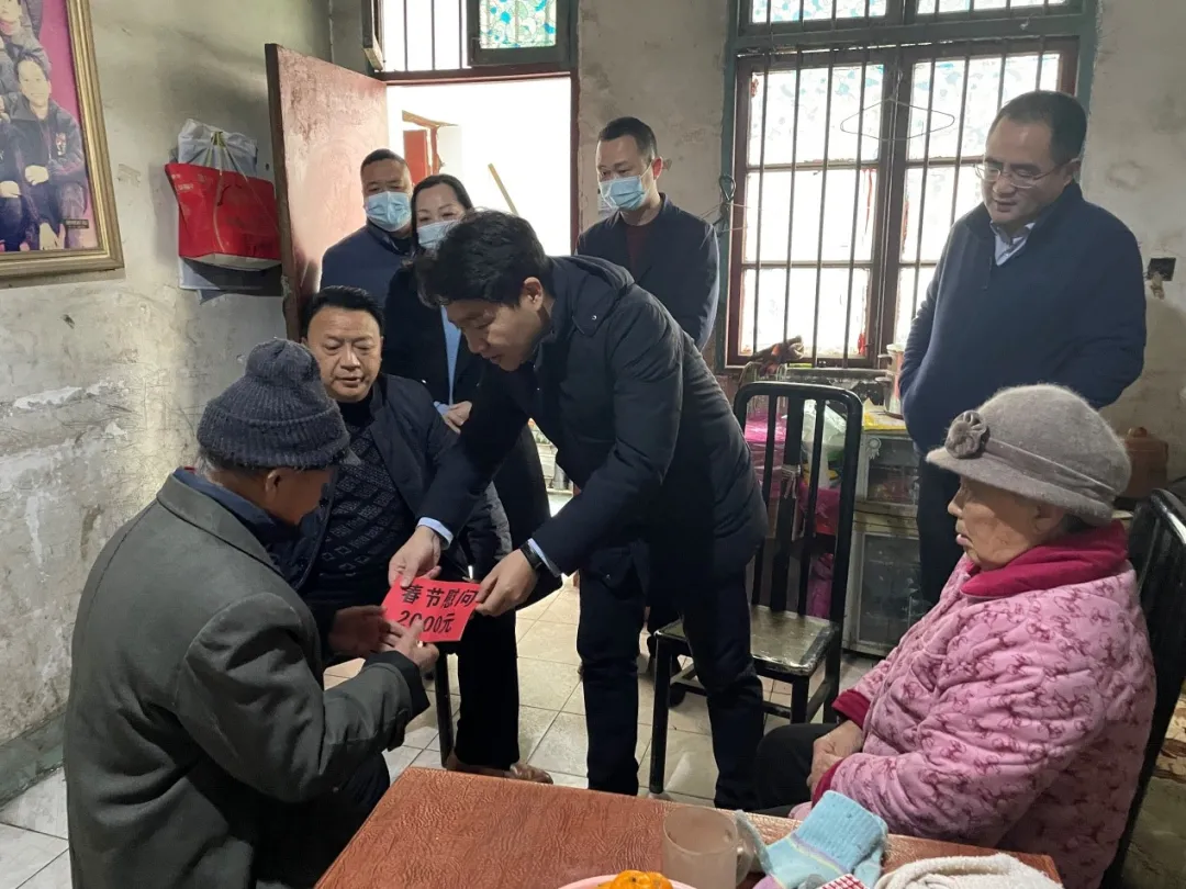 双清区领导开展春节前走访慰问活动(图3)