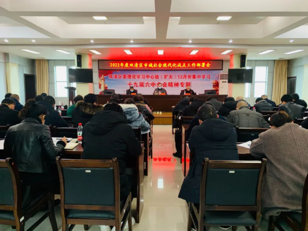 再安排再部署 双清区深入推进市域社会治理现代化试点工作(图1)