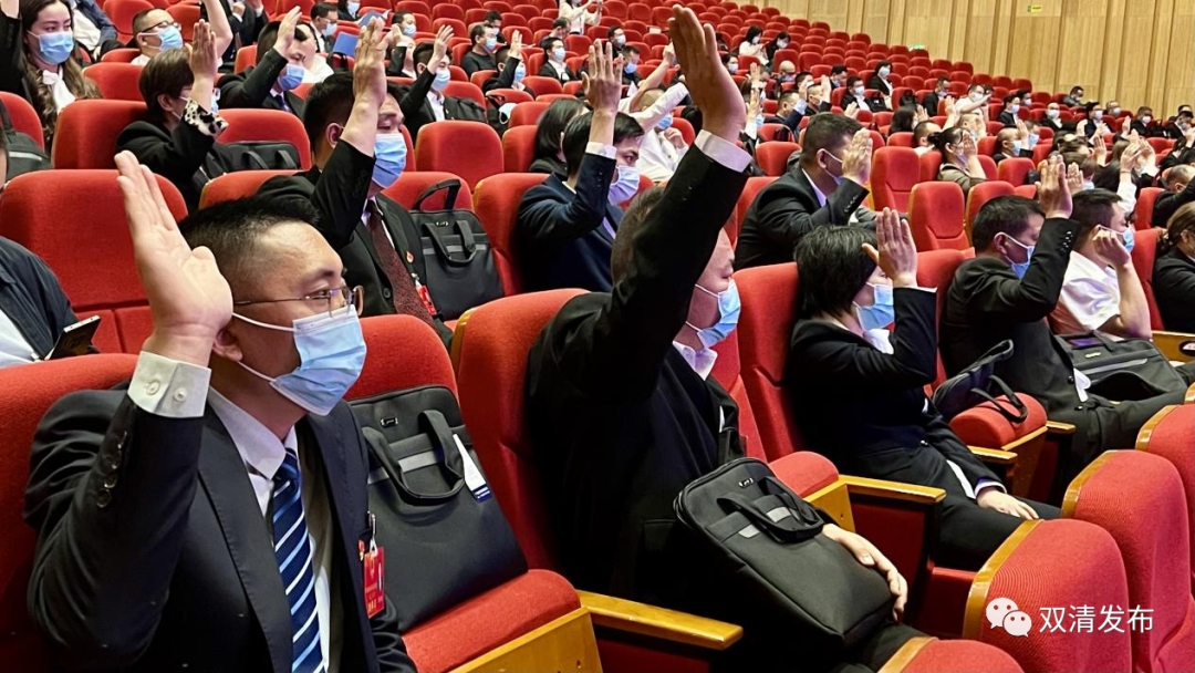 邵阳市双清区第六届人民代表大会第二次会议胜利闭幕(图4)