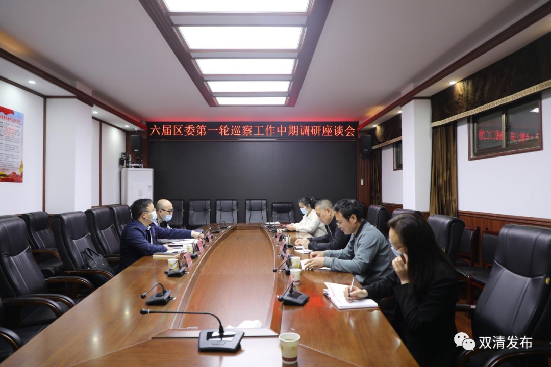 双清区开展六届区委第一轮巡察工作中期调研(图2)
