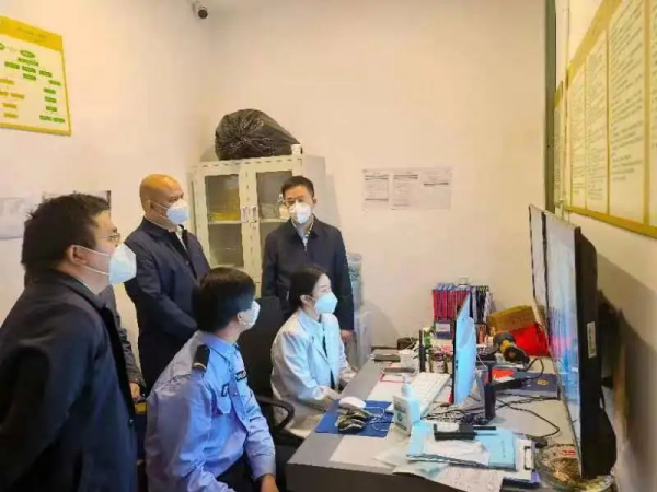 市委领导督导检查双清区集中隔离点疫情防控工作(图2)