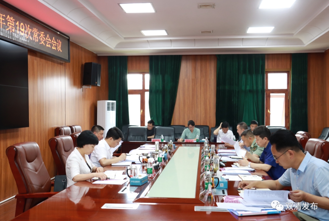 双清区委2022年第19次常委会会议召开(图2)