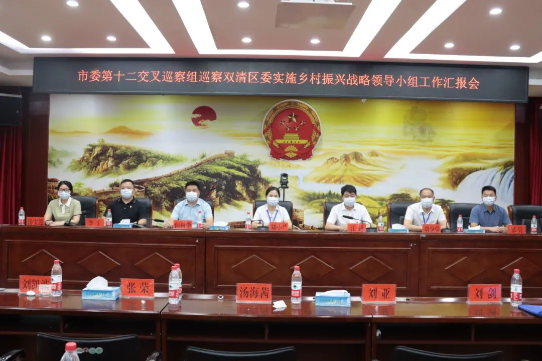 市委第十二交叉巡察组巡察双清区委实施乡村振兴战略领导小组暨对村提级巡察工作动员会召开(图2)