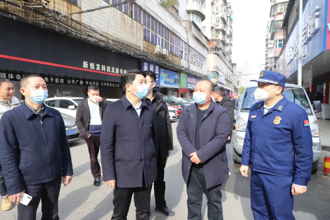 双清区领导带队督查安全生产工作(图2)