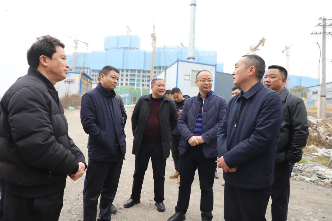 区委书记赵逢春督导调研湖口井东路征拆工作(图1)